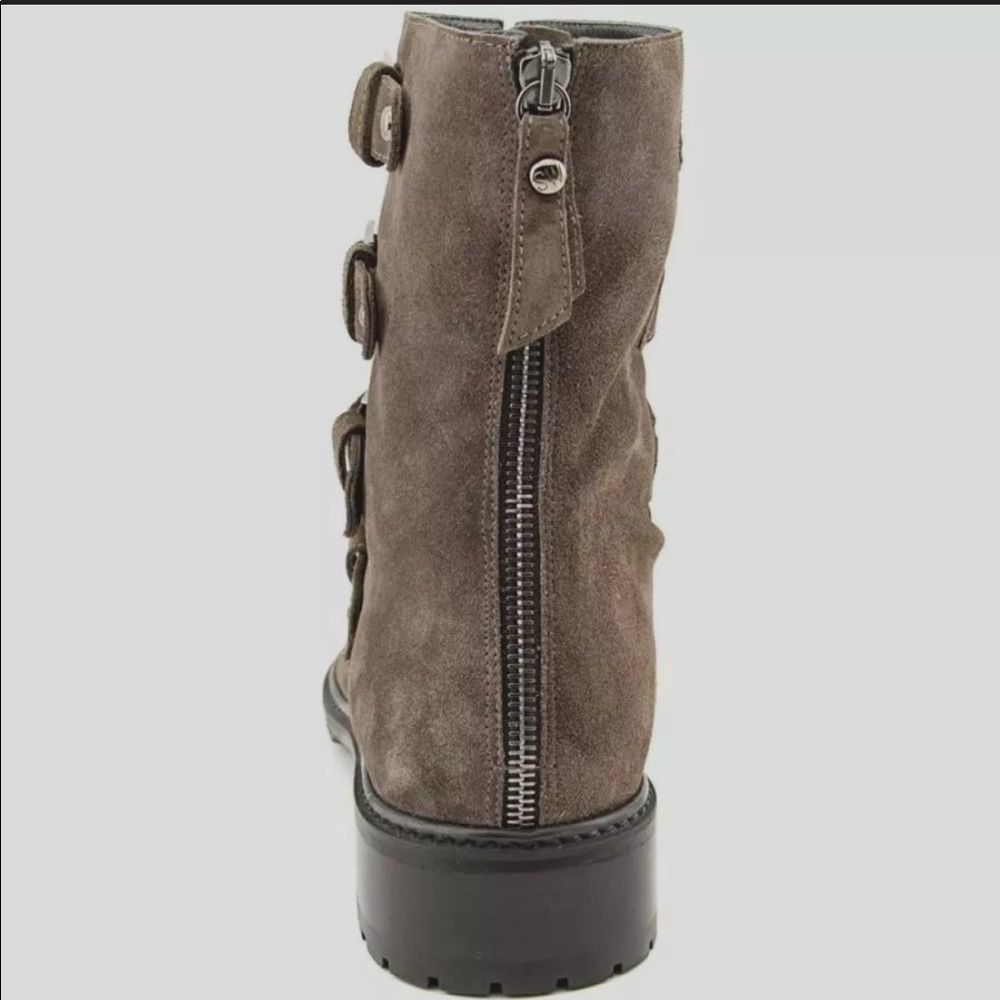 Stuart Weitzman Jitterbug Suede Boot Seal 8 - image 3